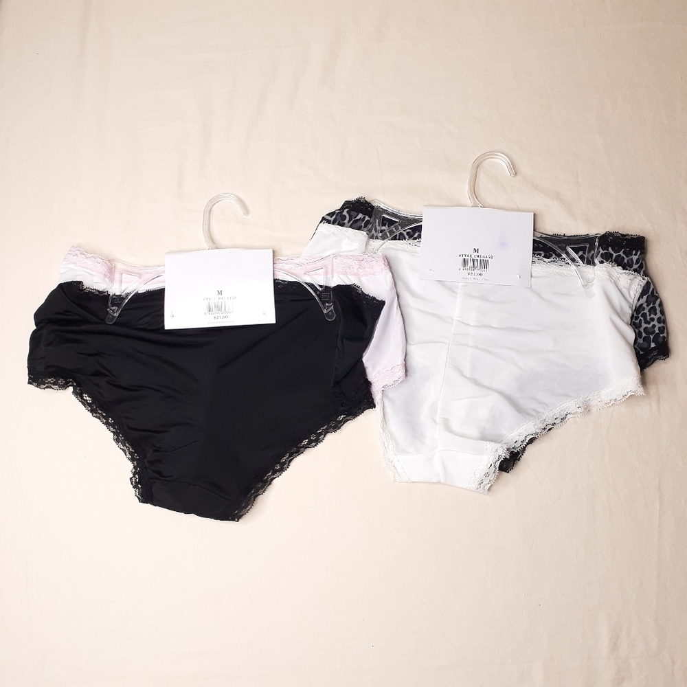 4 pairs Isaac Mizrahi Boyshort Panties - Picture 4 of 9
